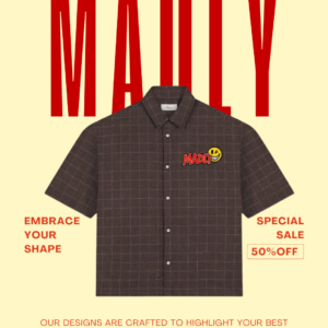 เชิ้ตครอปวินเทจ MADLY